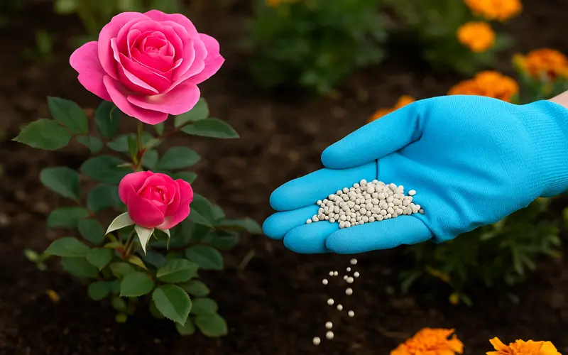 آیا کود شیمیایی برای گل خوب است؟