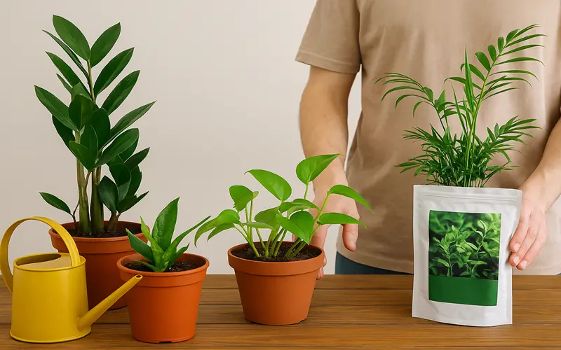 کود رشد سریع گیاهان آپارتمانی