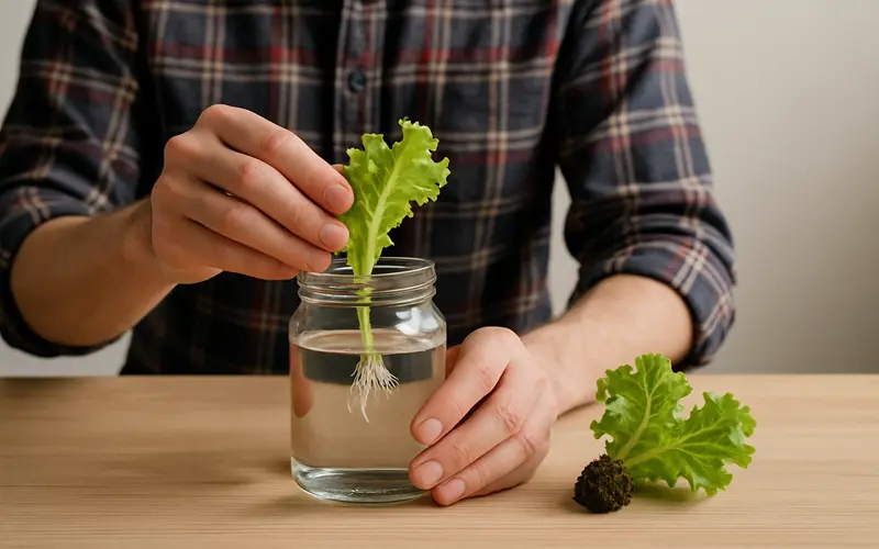 کاشت کاهو باته کاهو