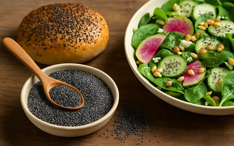 نحوه مصرف دانه خشخاش