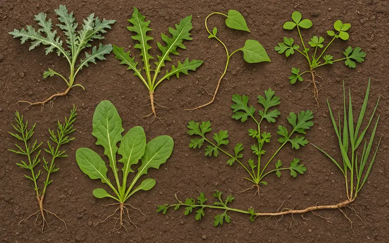 انواع علف های هرز چند ساله