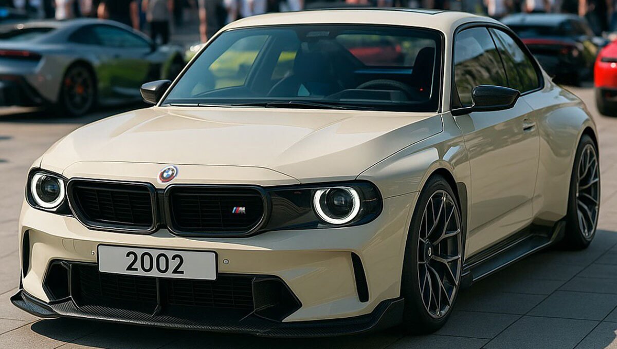 اگر ب ام و 2002 در سال 2025 تولید شود(عکس)