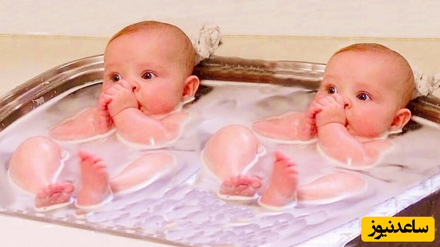 خلاقیت هوشمندانه یک پدر باهوش برای حمل 2 قلوهایش با موتور در خیابان حماسه ساز شد+عکس/ مغز نگو معدن طلا بگو