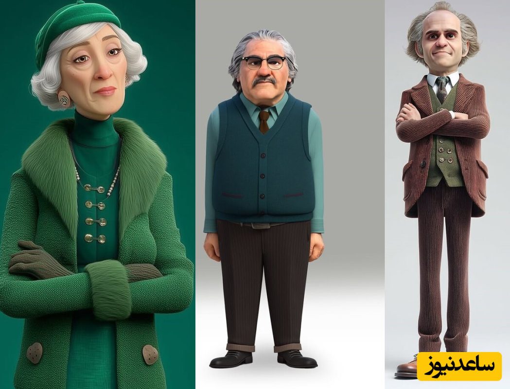 خلاقیت تحسین‌برانگیز هنرمند ایرانی در تصویرسازی کارتونی بازیگران سریال «تاسیان» حماسه آفرید/ از مهران مدیری و هوتن شکیبا تا خوش‌تیپی صابر ابر و نازنین بیاتی و مهسا حجازی