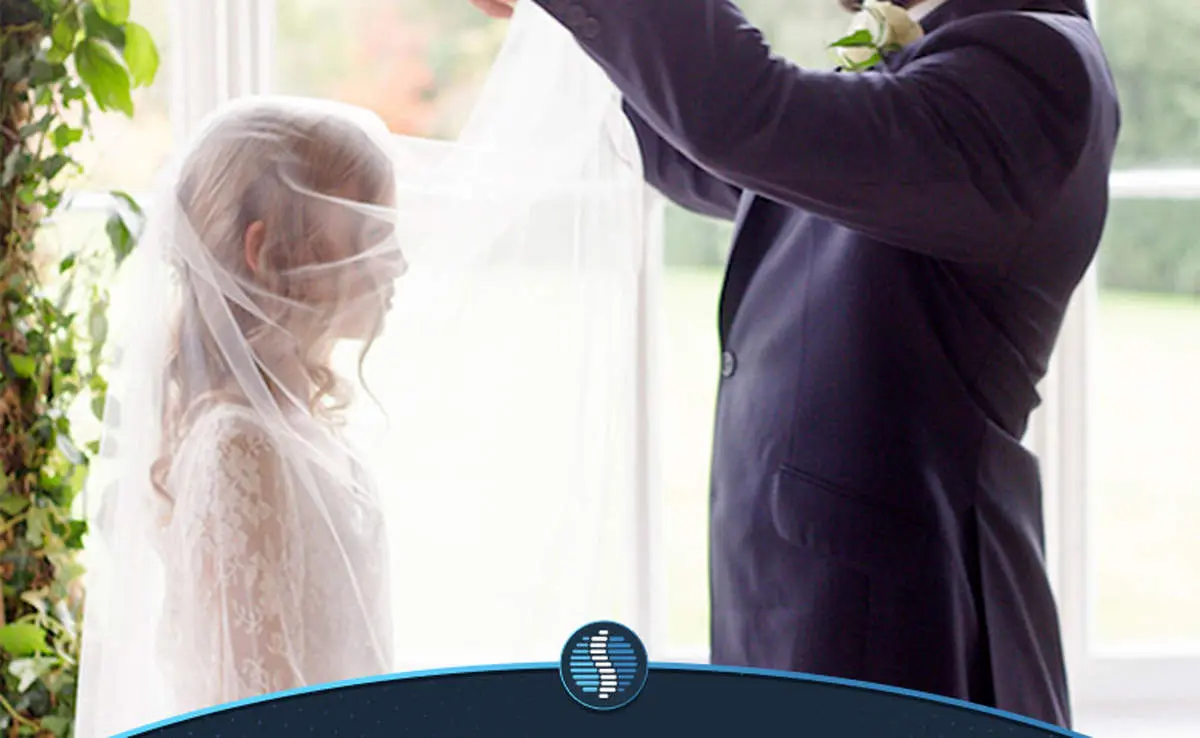 حرکت خجالت آور عروس 11 ساله و داماد پیر جلوی چشم مهمانان + عکس