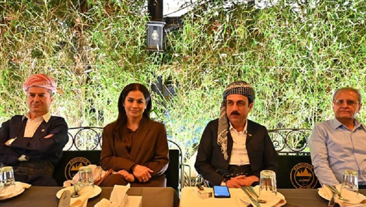 استانداران کردستان عراق در رستوران دربند تهران (+عکس)