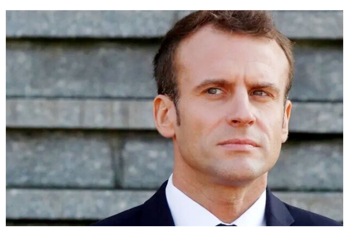 لحظه عجیب کتک خوردن مکرون از همسرش مقابل دوربین‌ها+ فیلم