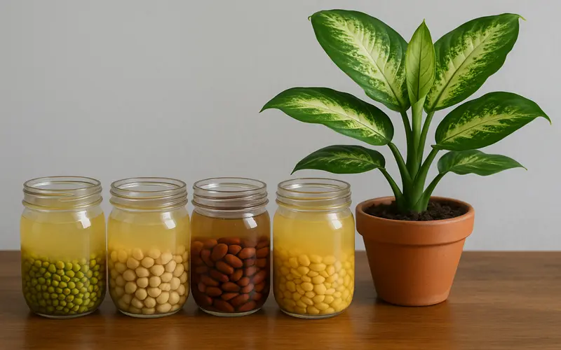 آیا آب نخود برای گلدان مناسب است؟