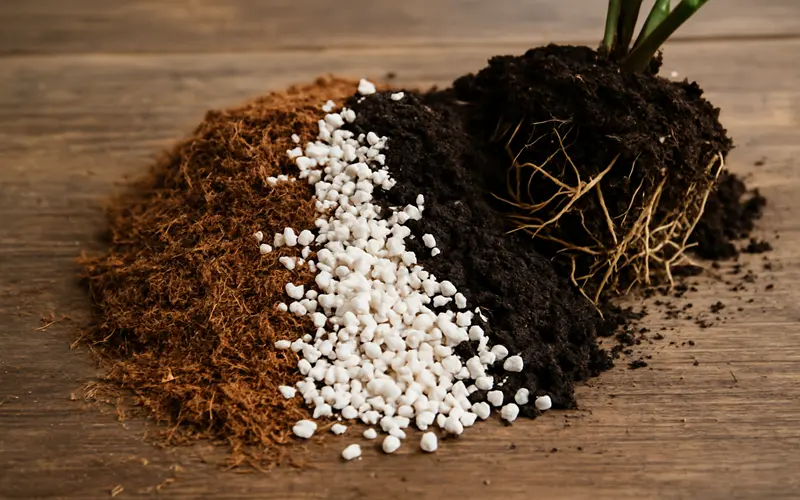 بهترین ترکیب خاک برای گیاهان آپارتمانی