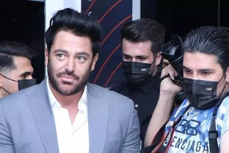 حضور محمدرضا گلزار در افتتاحیه مزون همسرش+فیلم